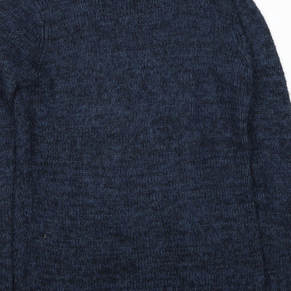 Womens UK Size S FOREVER 21 Blue Cardigan Jumper