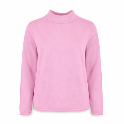 Womens UK Size S Bonmarché Pink Pullover Jumper