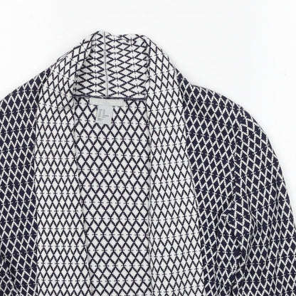Womens UK Size XS H&M Blue Cardigan Jumper