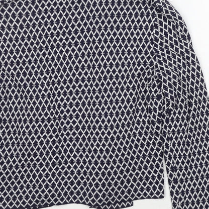 Womens UK Size XS H&M Blue Cardigan Jumper