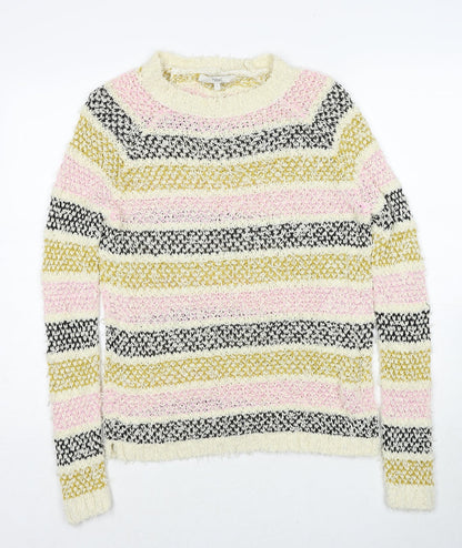 Womens UK Size S NEXT Multicoloured Pullover Jumper