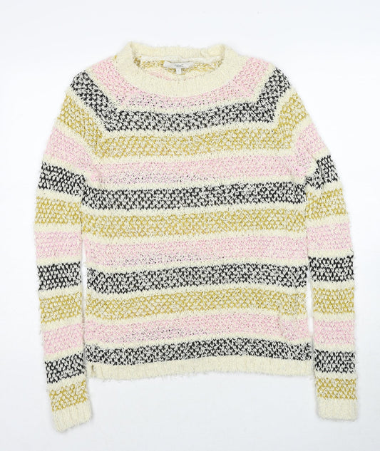 Womens UK Size S NEXT Multicoloured Pullover Jumper
