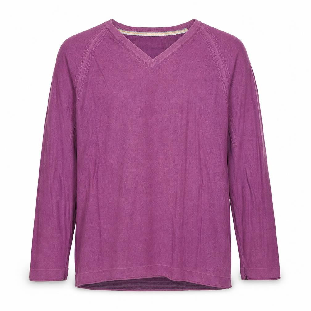 Mens UK Size L Marks and Spencer Purple Pullover Jumper