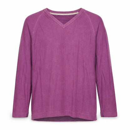 Mens UK Size L Marks and Spencer Purple Pullover Jumper