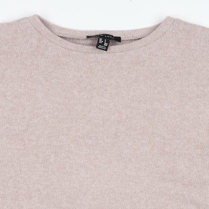 Womens UK Size S New Look Pink Pullover Jumper