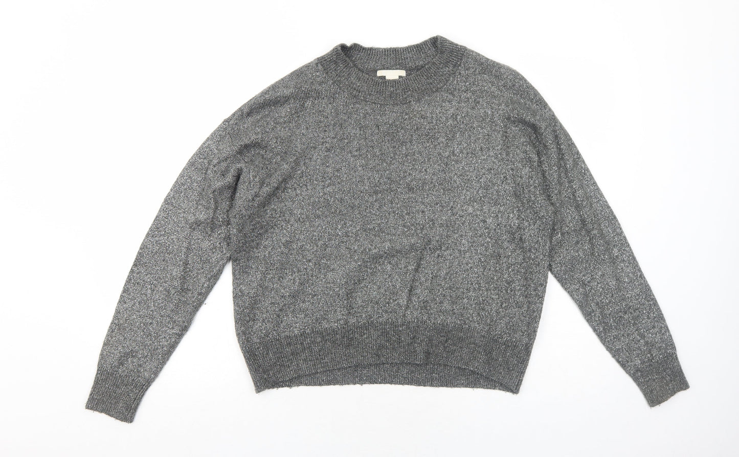 Womens UK Size S H&M Grey Pullover Jumper