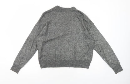 Womens UK Size S H&M Grey Pullover Jumper