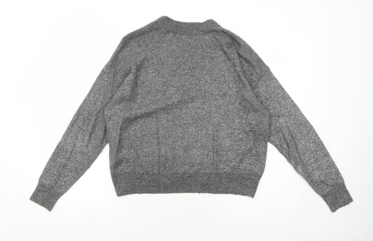 Womens UK Size S H&M Grey Pullover Jumper