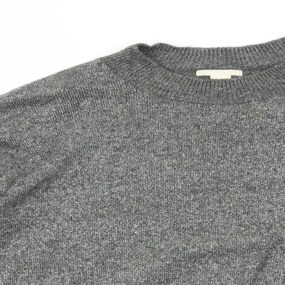 Womens UK Size S H&M Grey Pullover Jumper