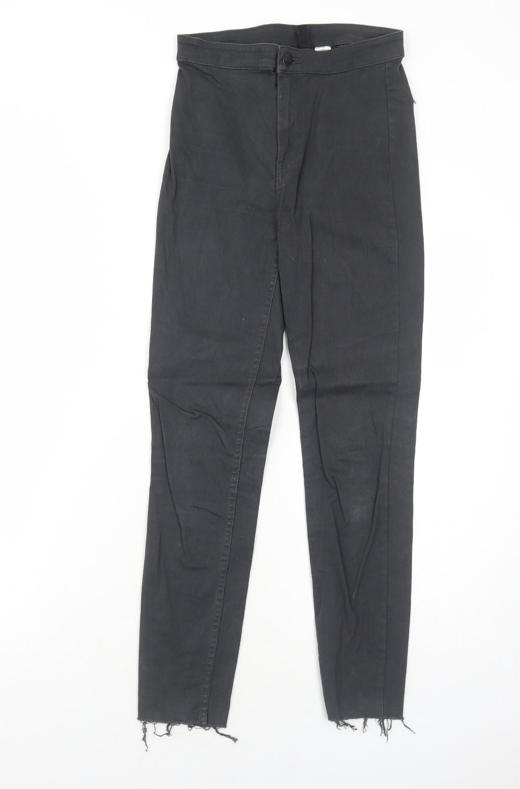 Womens UK Size 6 H&M Regular Fit Skinny Black Jeans
