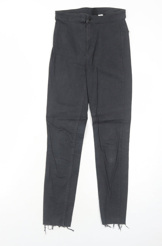 Womens UK Size 6 H&M Regular Fit Skinny Black Jeans
