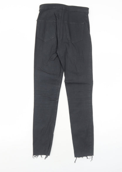 Womens UK Size 6 H&M Regular Fit Skinny Black Jeans