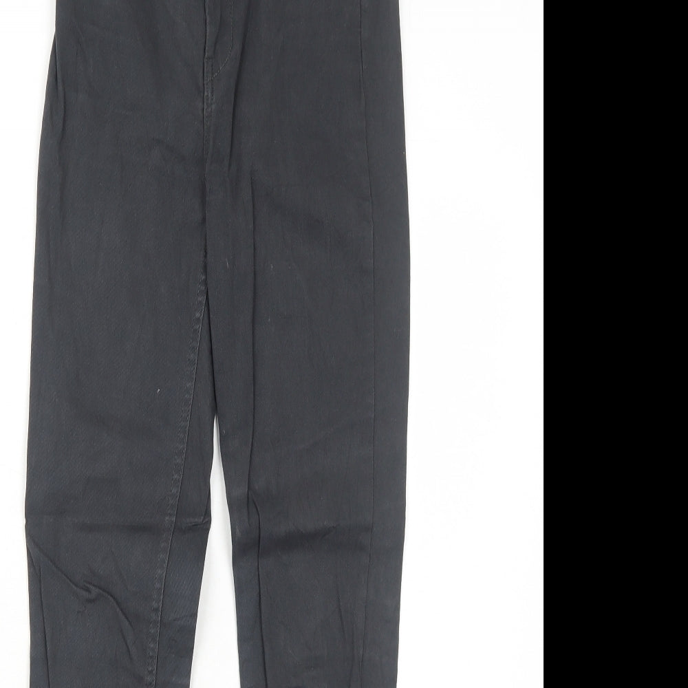 Womens UK Size 6 H&M Regular Fit Skinny Black Jeans