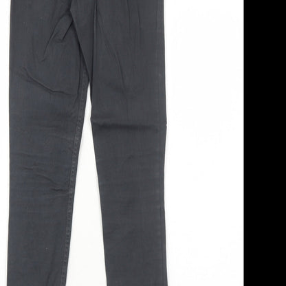 Womens UK Size 6 H&M Regular Fit Skinny Black Jeans