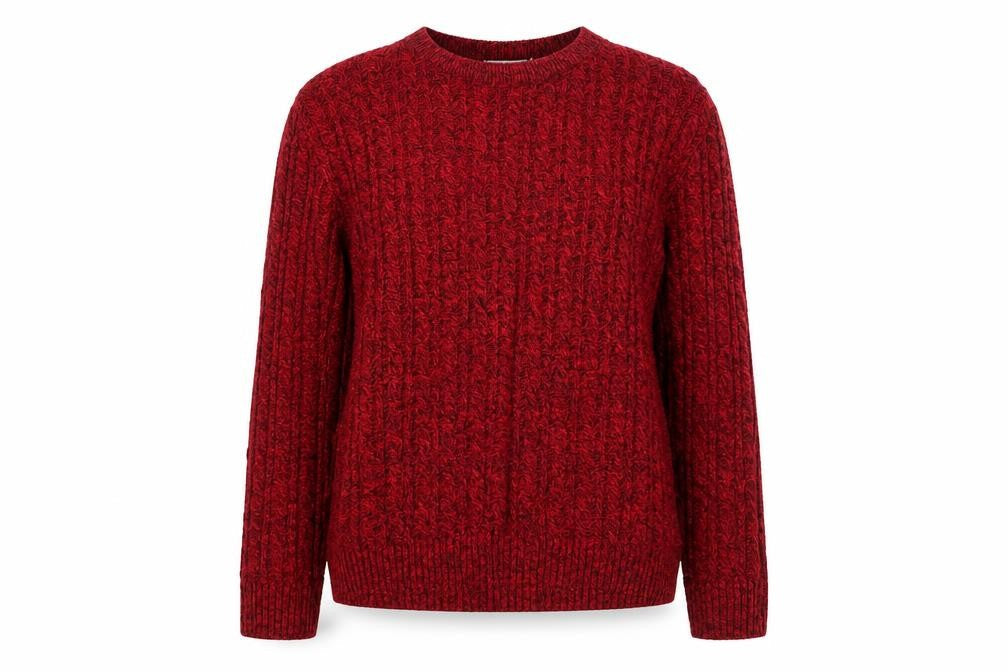 Womens UK Size S Choice Red Pullover Jumper