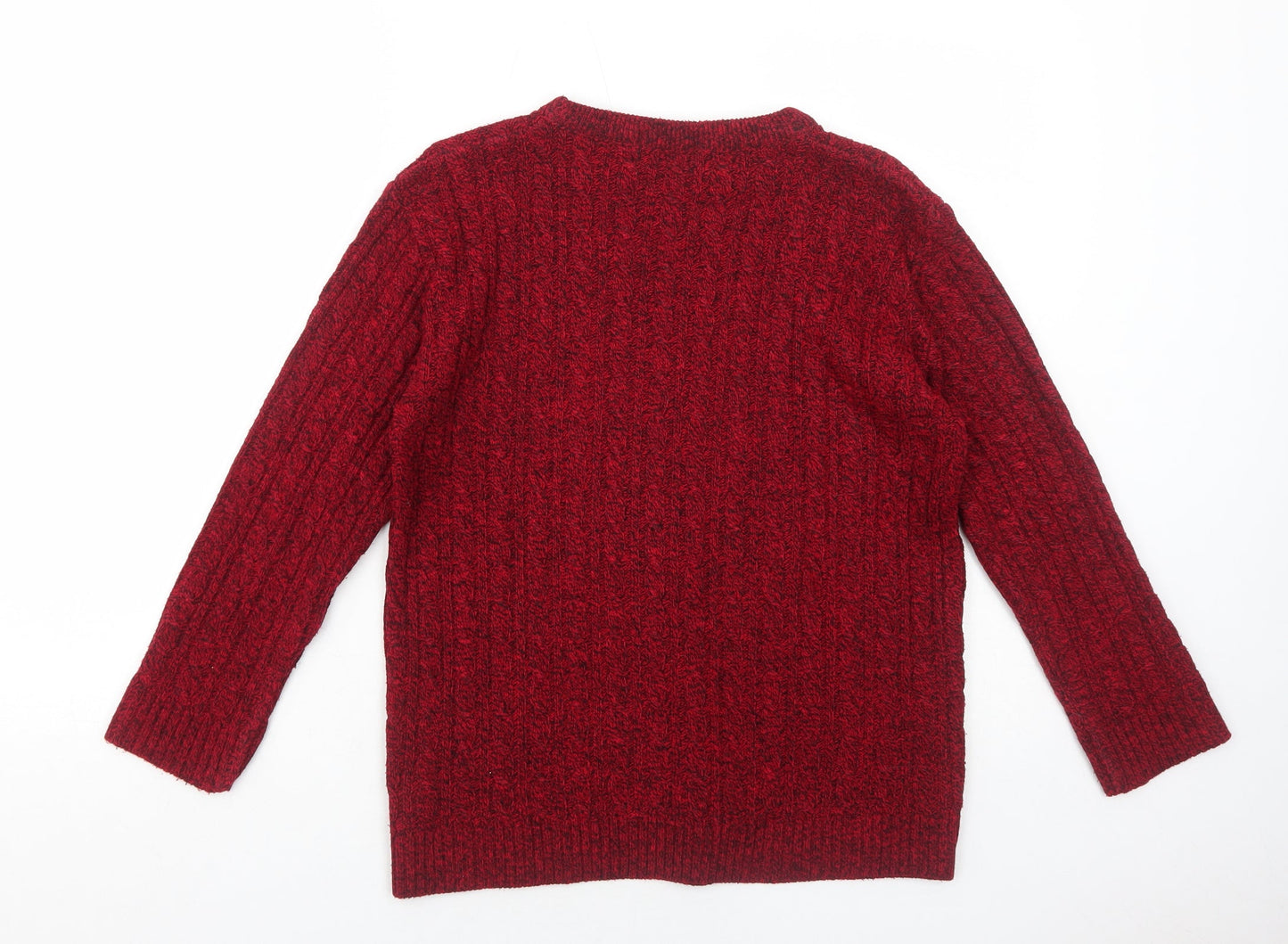 Womens UK Size S Choice Red Pullover Jumper