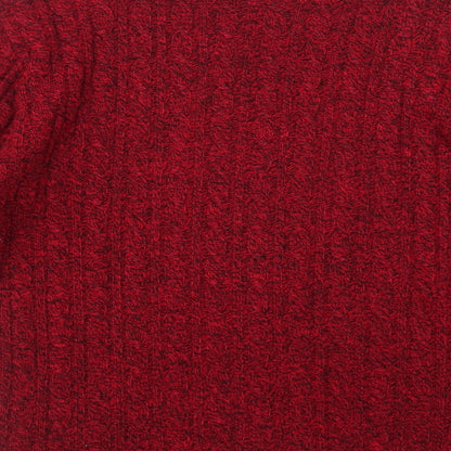 Womens UK Size S Choice Red Pullover Jumper