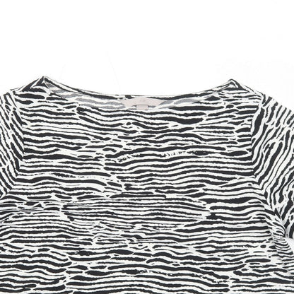 Womens UK Size S H&M White Basic Blouse