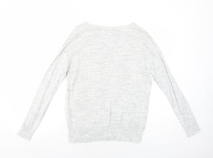 Womens UK Size 12 NEXT Grey Pullover Jumper