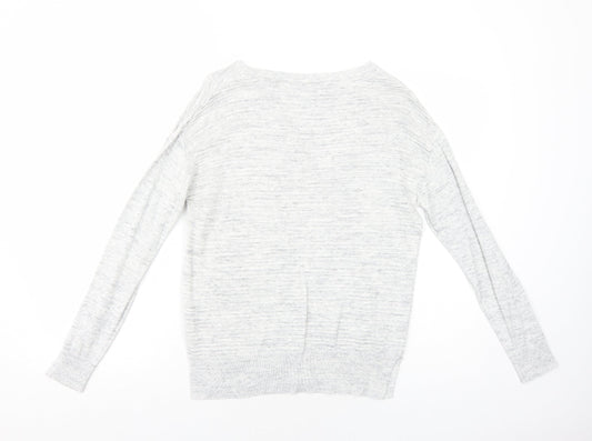 Womens UK Size 12 NEXT Grey Pullover Jumper