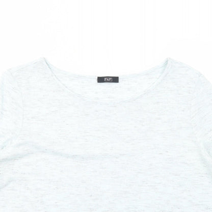 Womens UK Size M F&F Blue Pullover Jumper