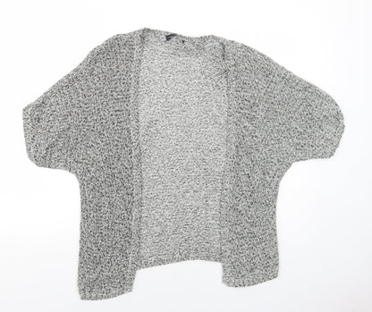 Womens UK Size S Atmosphere Grey Cardigan Jumper