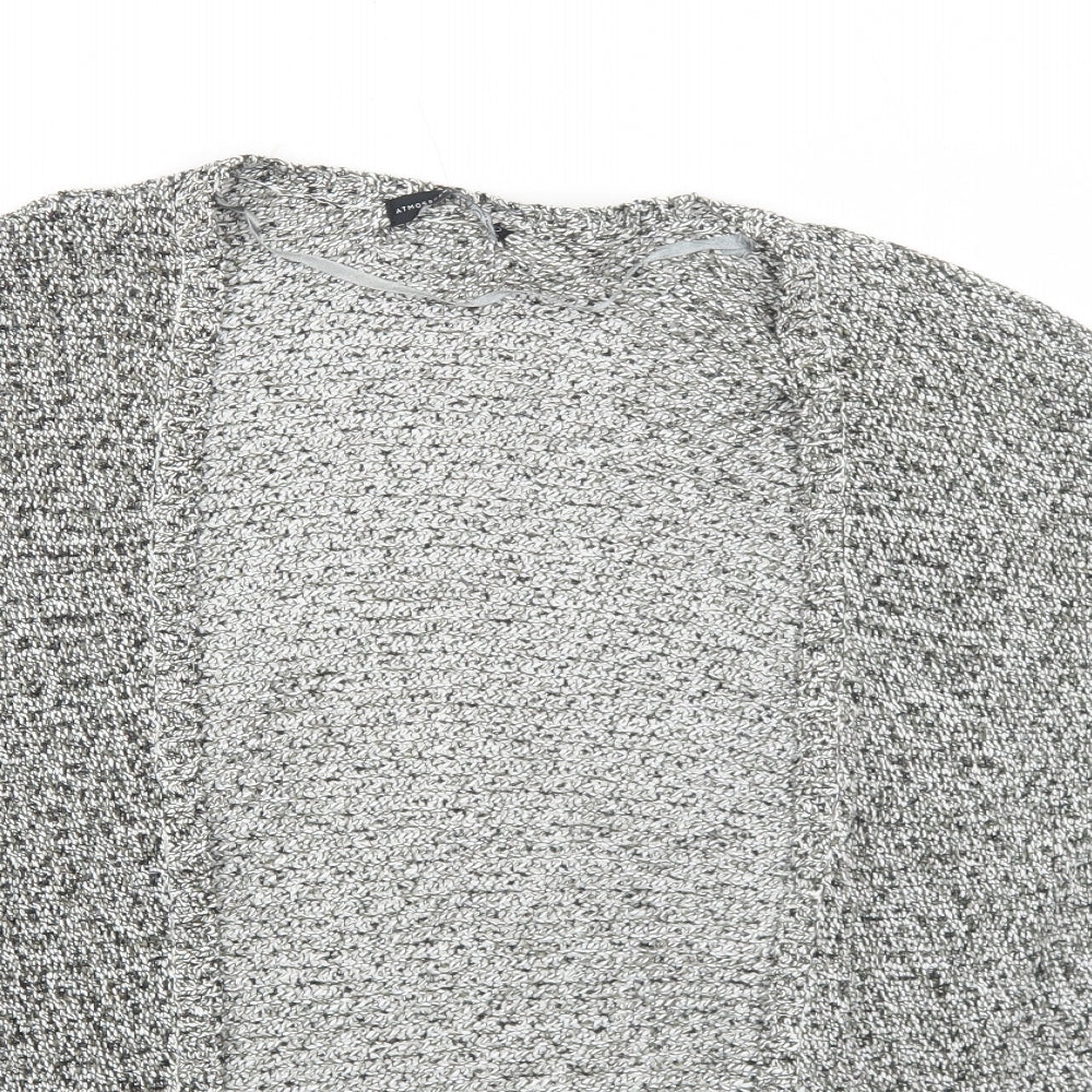 Womens UK Size S Atmosphere Grey Cardigan Jumper