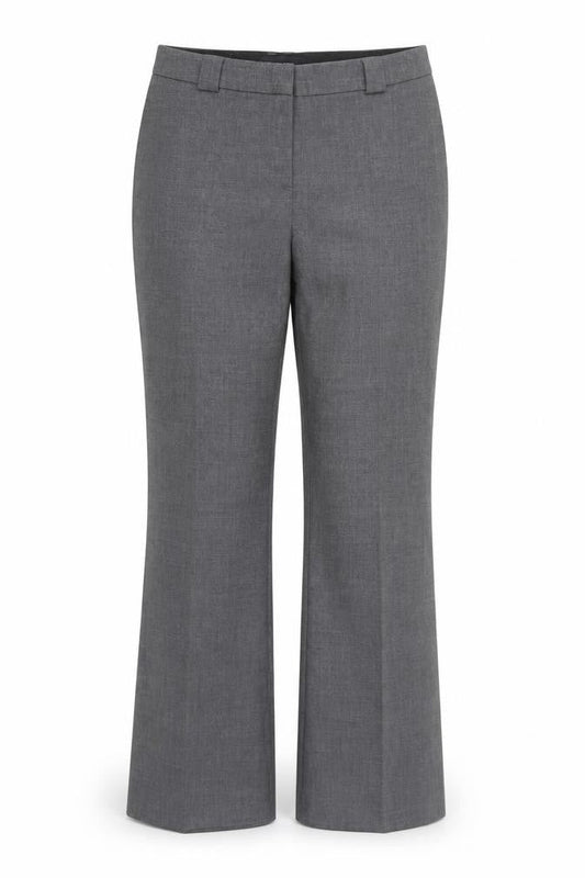 Womens UK Size 14 Marks and Spencer Regular Fit Dress Pants Grey Trousers