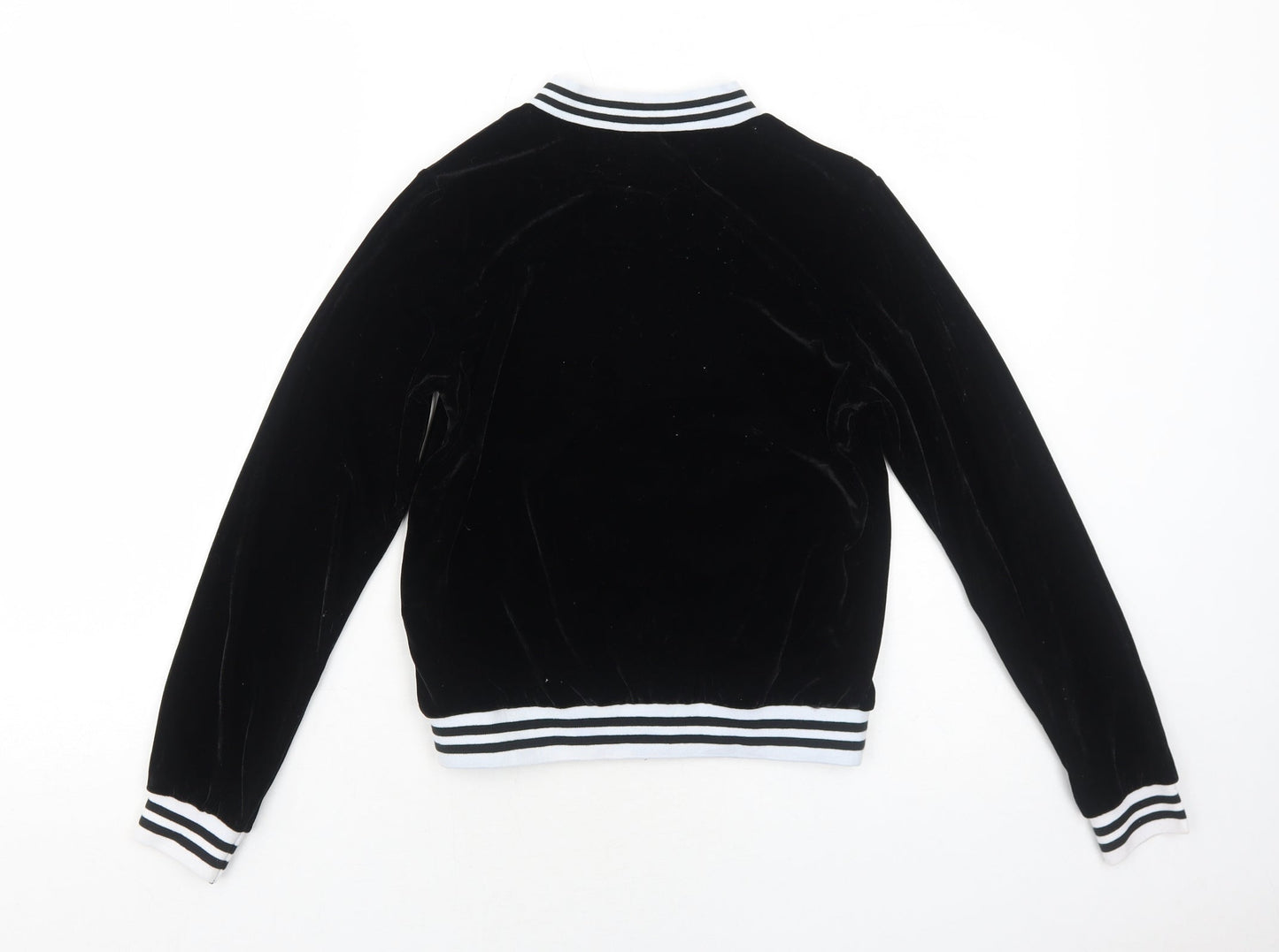 Womens UK Size S Preworn Black Jacket