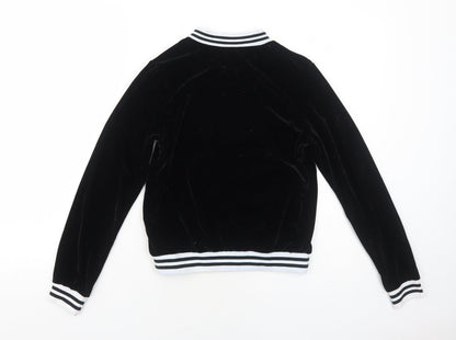 Womens UK Size S Preworn Black Jacket