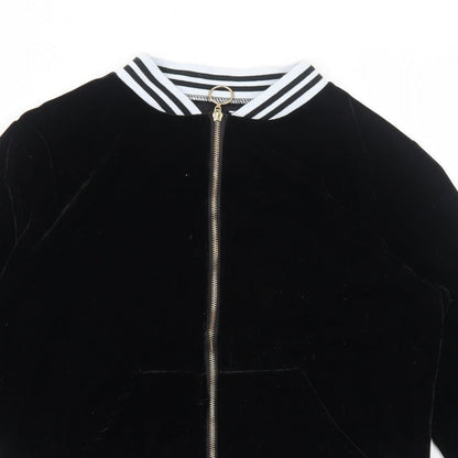 Womens UK Size S Preworn Black Jacket