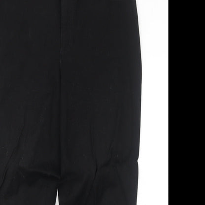 Mens UK Size 32 in The Best Regular Fit Straight Black Jeans