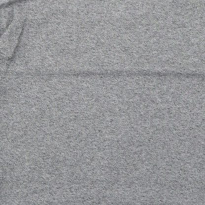 H&M Boys Grey Geometric Cotton Basic T-Shirt Size 10-11 Years Round Neck Pullover