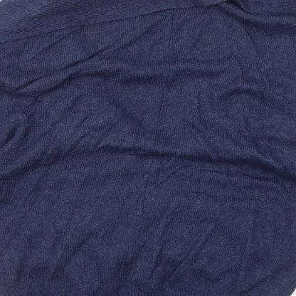 Womens UK Size M Preworn Blue Cardigan Jumper