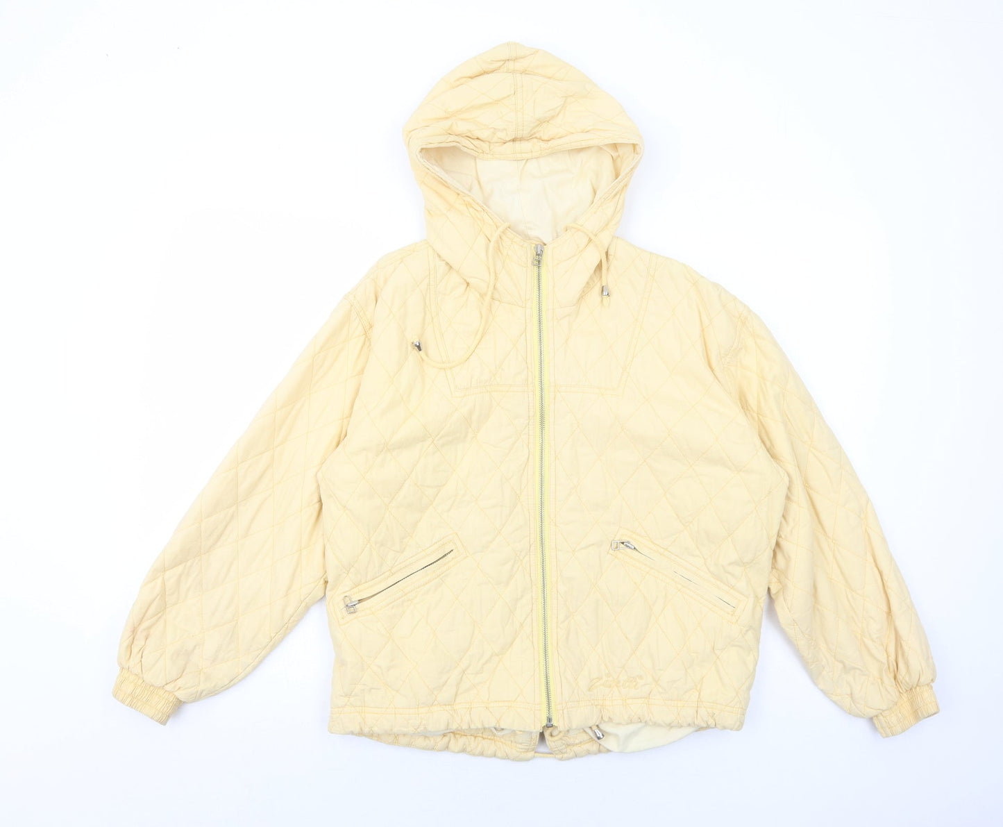 Kappahl Girls Yellow Jacket Size 11 Years Zip