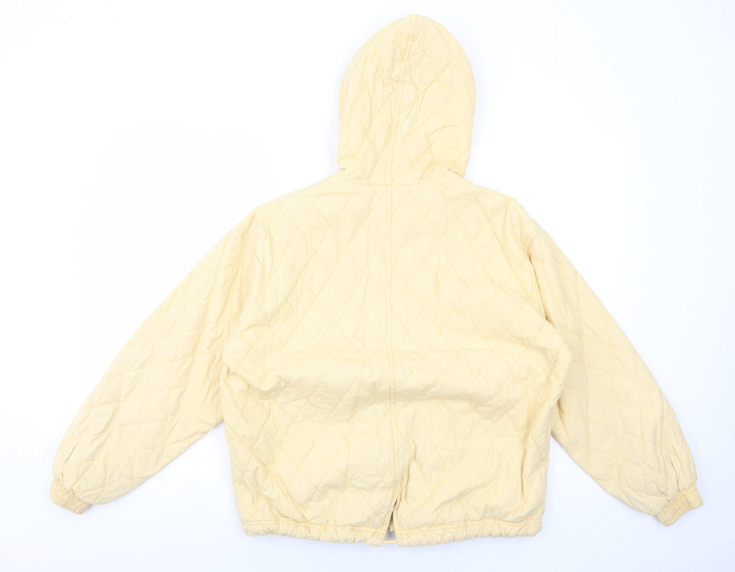 Kappahl Girls Yellow Jacket Size 11 Years Zip