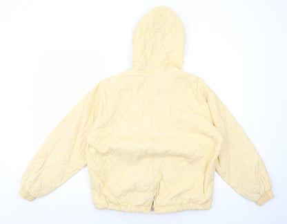 Kappahl Girls Yellow Jacket Size 11 Years Zip