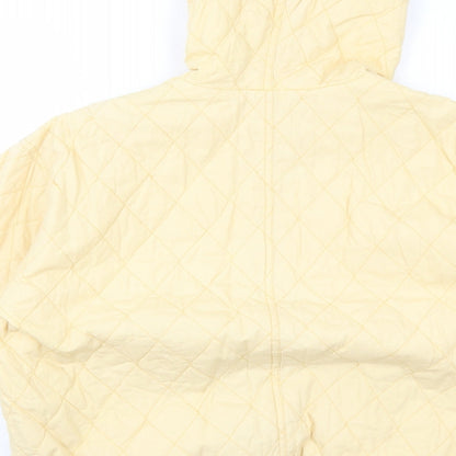 Kappahl Girls Yellow Jacket Size 11 Years Zip