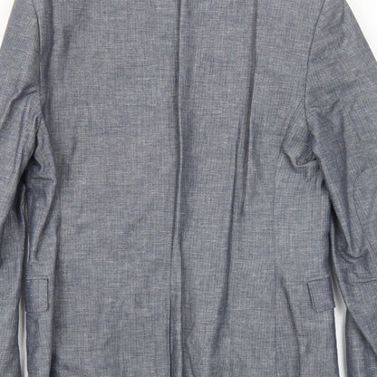 Mens UK Size 36 H&M Regular Blue Suit Jacket