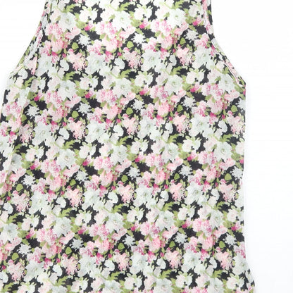 Womens UK Size M Zara Multicoloured Basic Tank