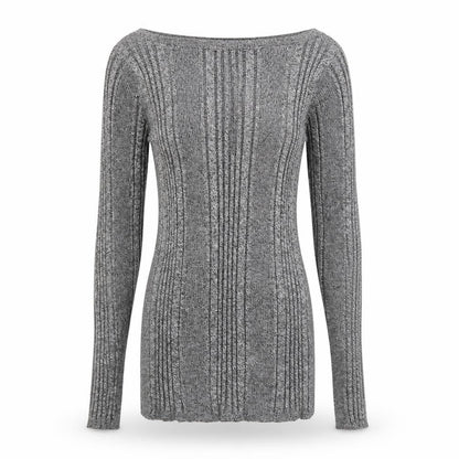 Womens UK Size 8 Marks and Spencer Grey Pullover Jumper