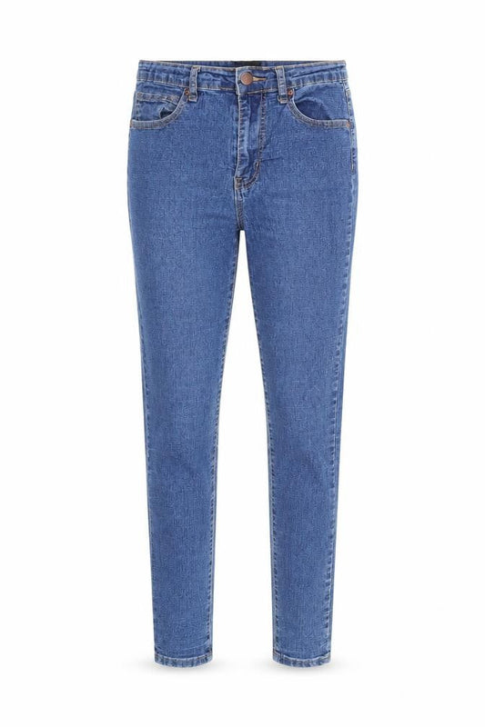 Forever 21 Womens Blue Cotton Skinny Jeans Size 26 in Regular Zip