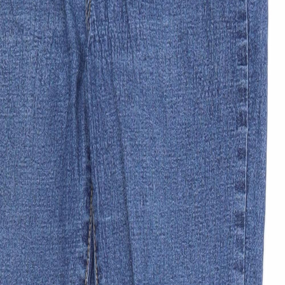 FOREVER 21 Womens Blue Cotton Skinny Jeans Size 26 in Regular Zip