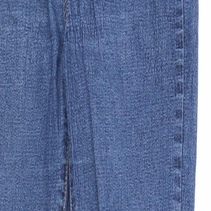 FOREVER 21 Womens Blue Cotton Skinny Jeans Size 26 in Regular Zip