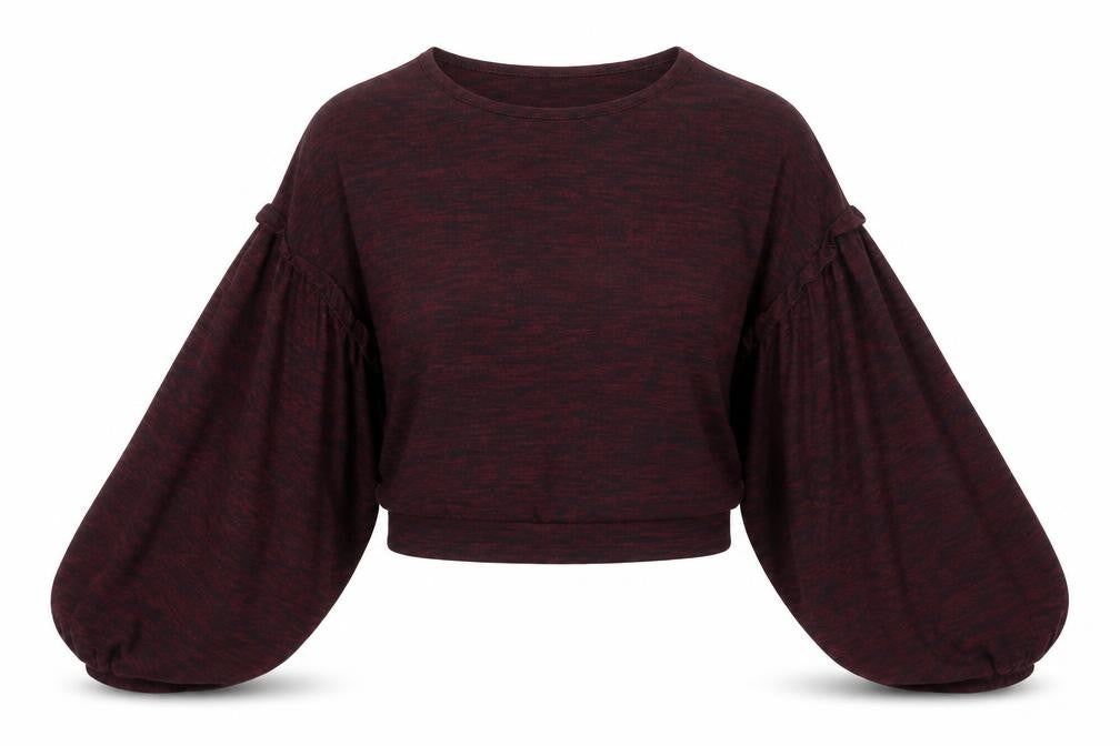 Womens UK Size S New Look Purple Basic Blouse