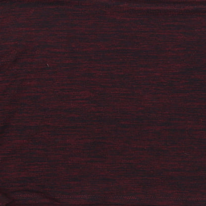 Womens UK Size S New Look Purple Basic Blouse