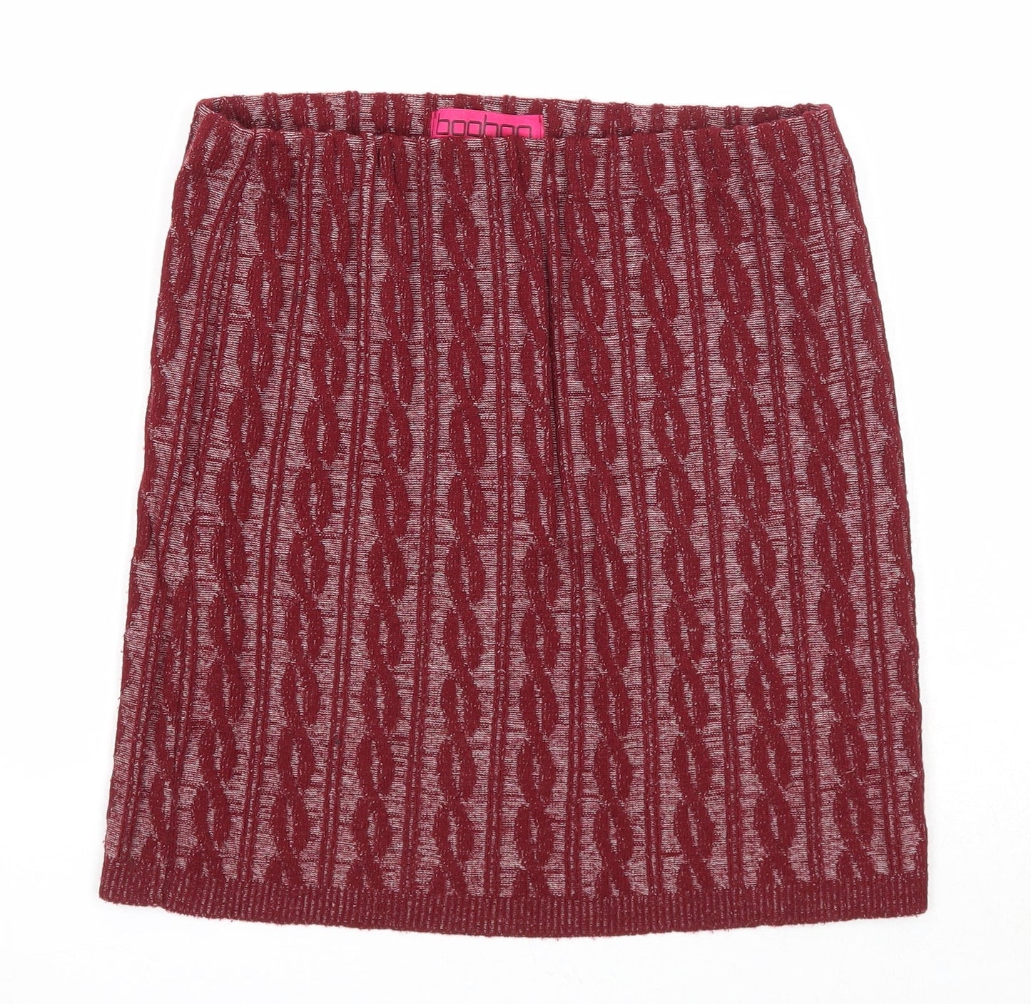 Womens UK Size M Boohoo A-Line  Skirt
