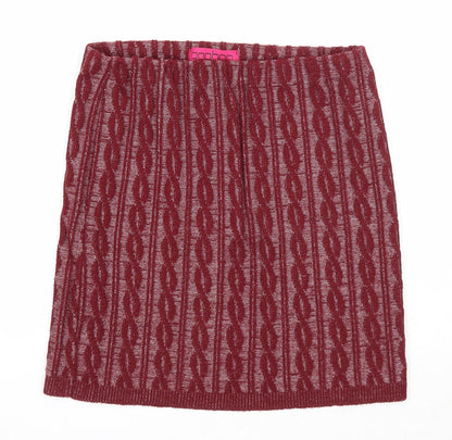 Womens UK Size M Boohoo A-Line  Skirt