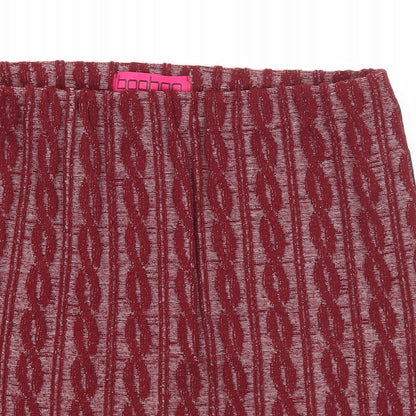 Womens UK Size M Boohoo A-Line  Skirt
