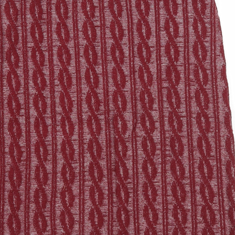 Womens UK Size M Boohoo A-Line  Skirt